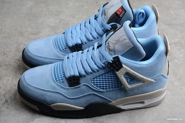 4 Blue Retro Air Jordan CT8527-400 University 0808